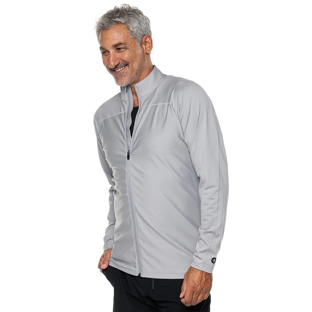 Coolibar Men's Menorca Long Sleeve Swim Water Jacket Size M